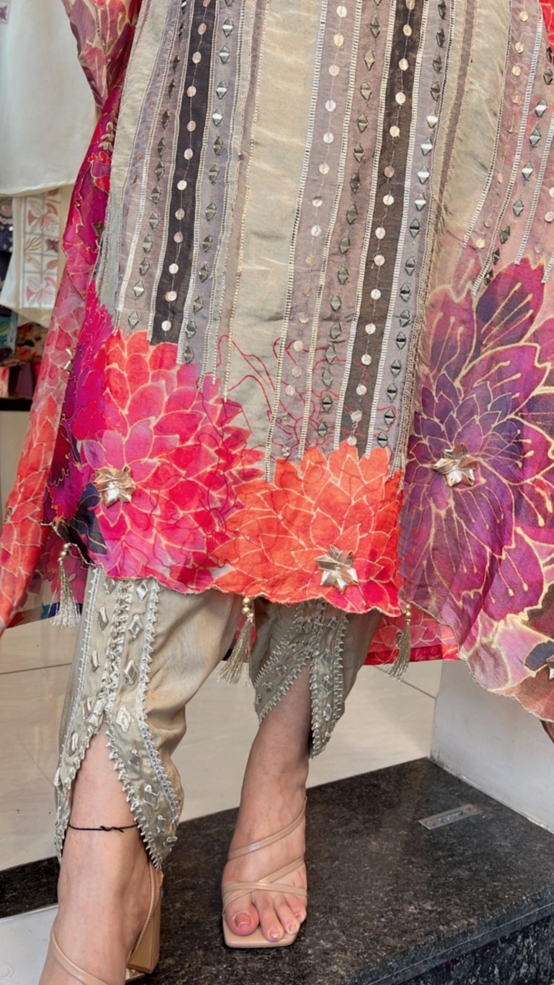 TULIP PANTS FESTIVE KAFTAN