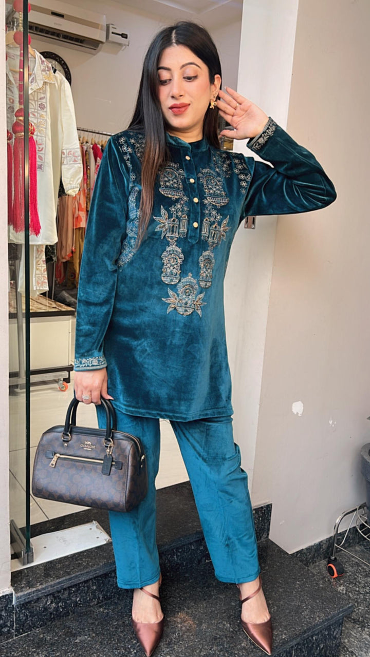 VELVET WINTER CO-ORD SET