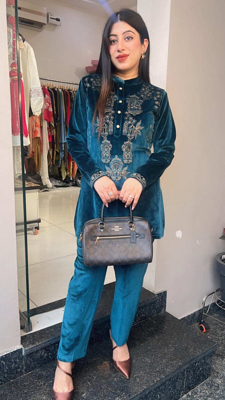 VELVET WINTER CO-ORD SET