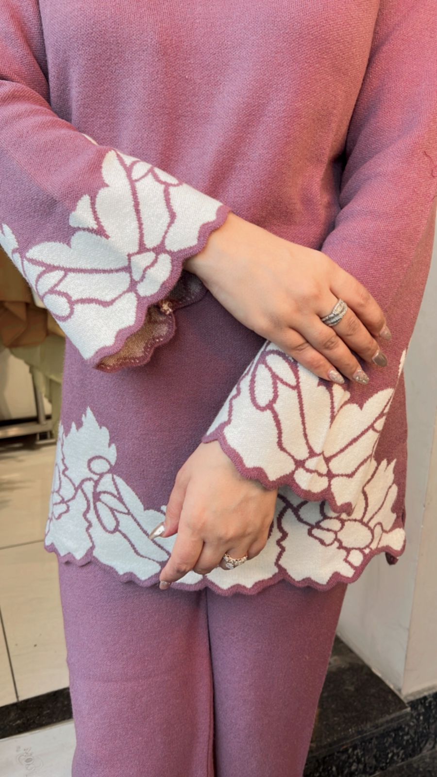 PINK WINTER CO-ORD SET