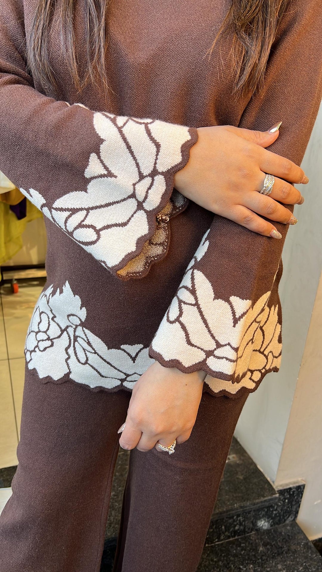 COFFEE BROWN WINTER CO-ORD
