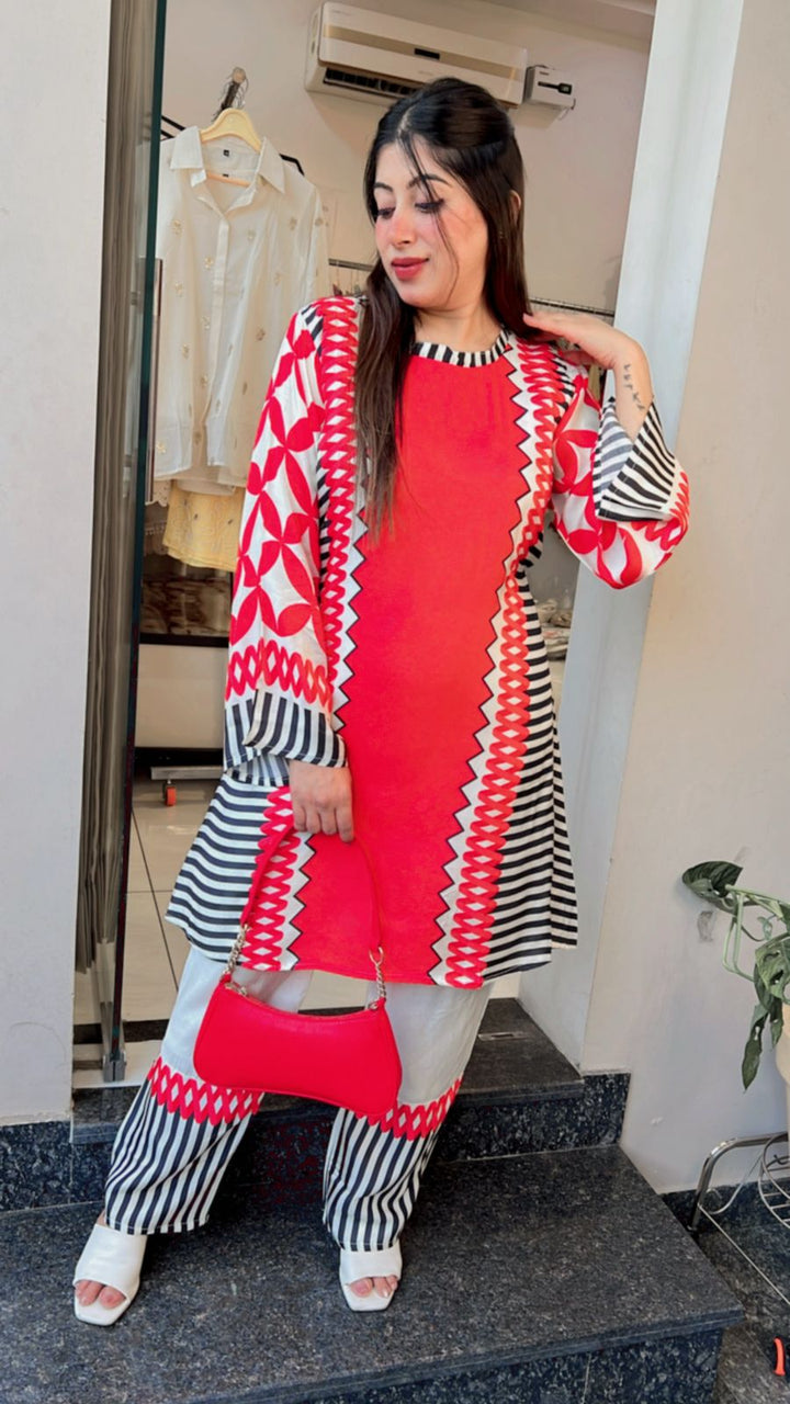 SUMMER ESSENTIAL PRINTED CO-ORD
