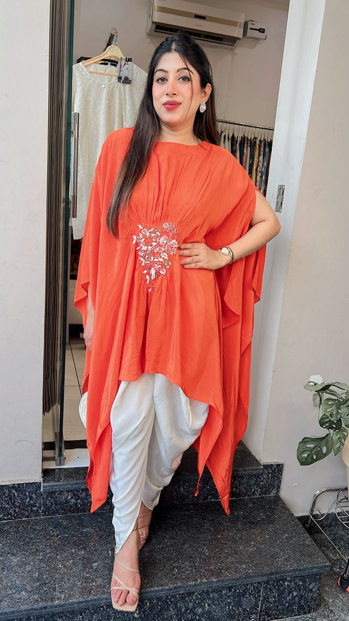 INDO WESTERN SET WITH TULIP PANTS