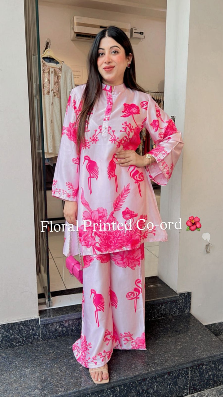 FLORAL PRINTED CO-ORD 🌸