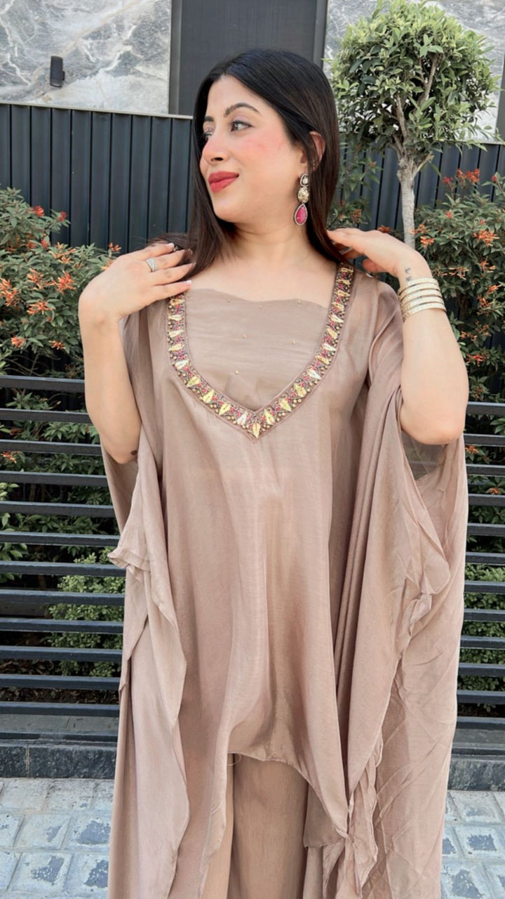 CHINON HANDWORKED 3 PC EMBELLISHED SET