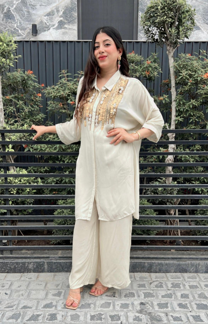 IVORY CREAM FESTIVE SET