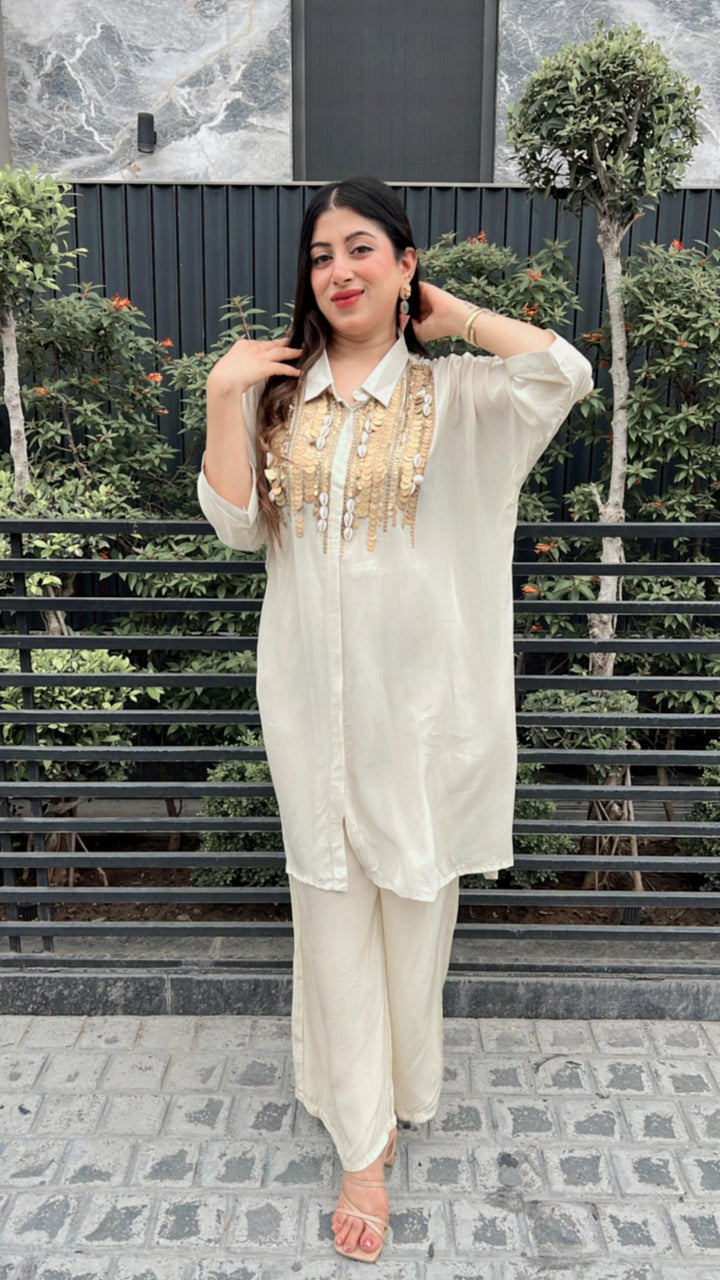 IVORY CREAM FESTIVE SET
