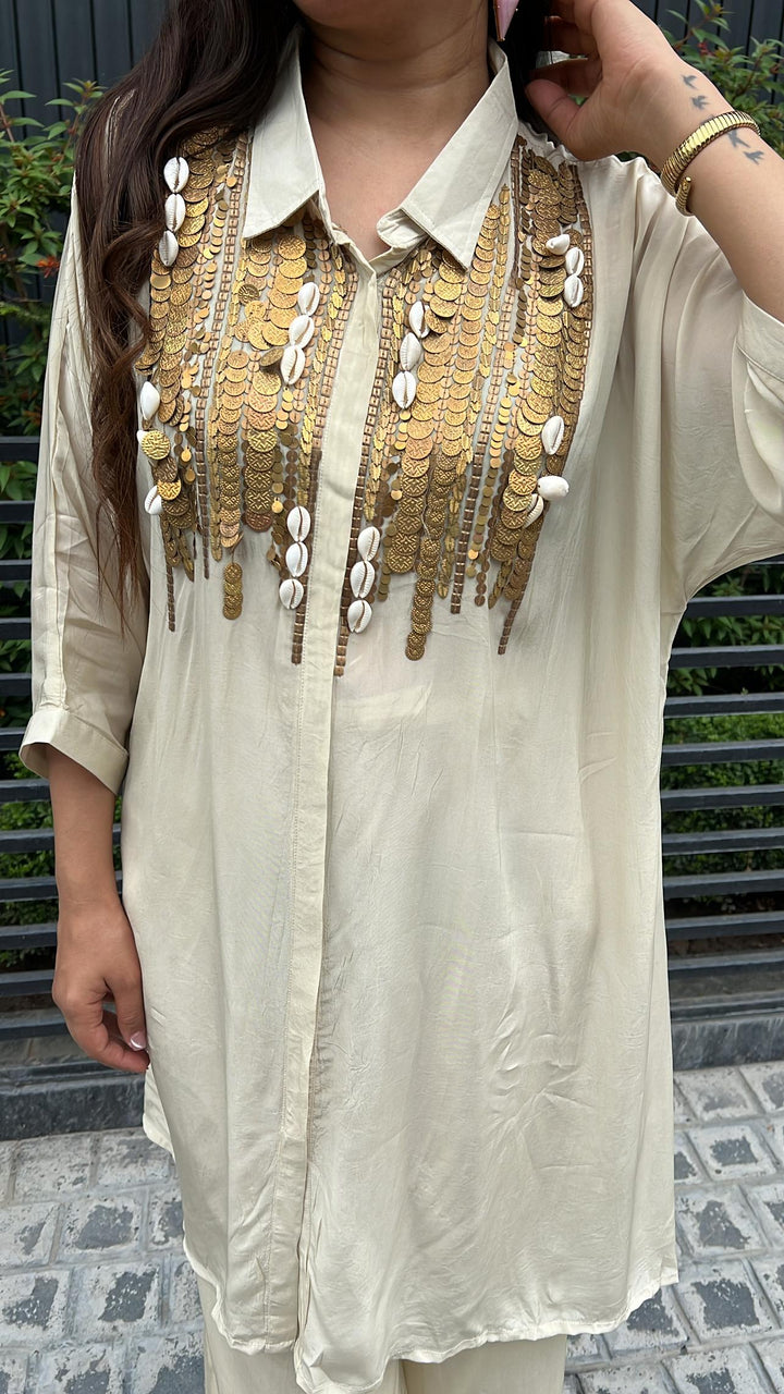 IVORY CREAM FESTIVE SET