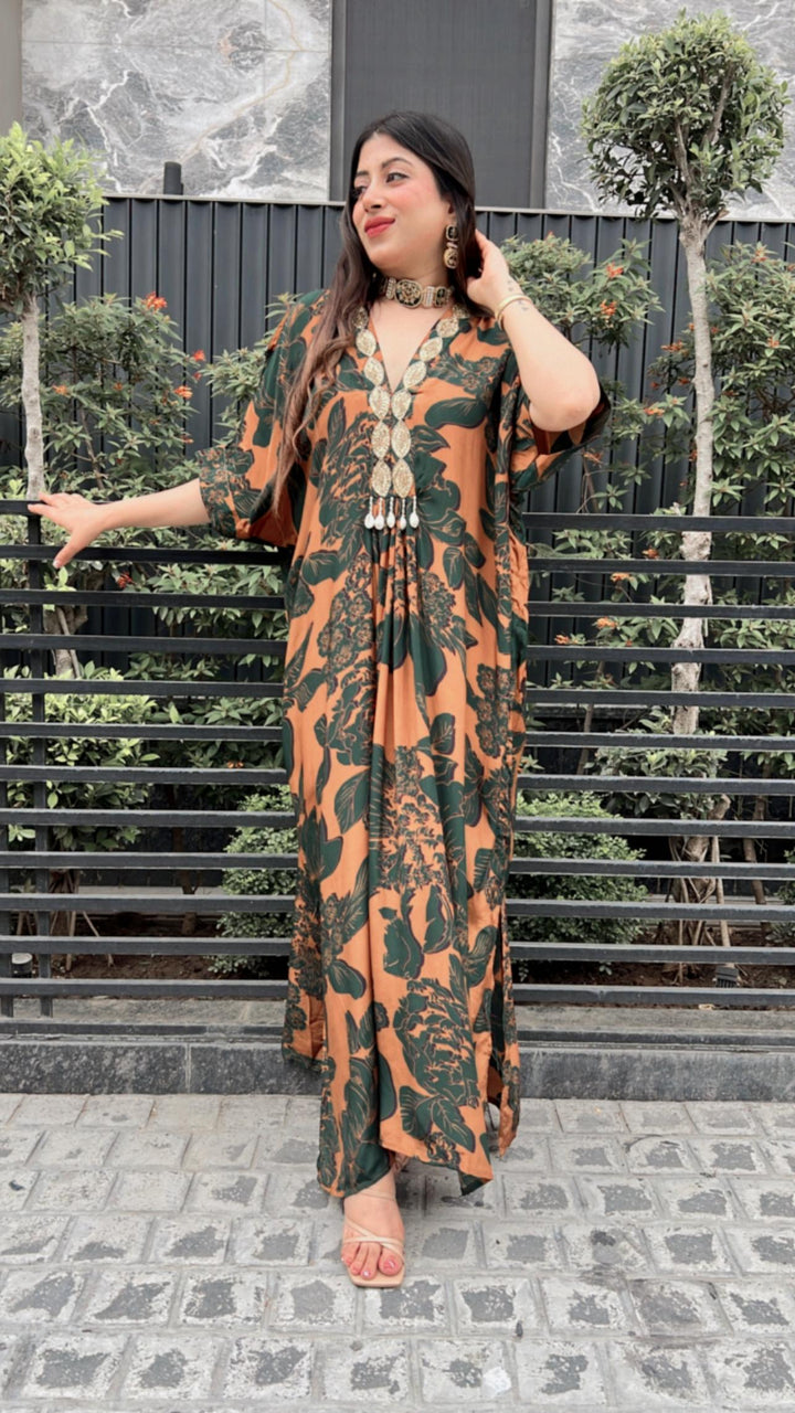 KAFTAN STYLE 1 PC DRESS