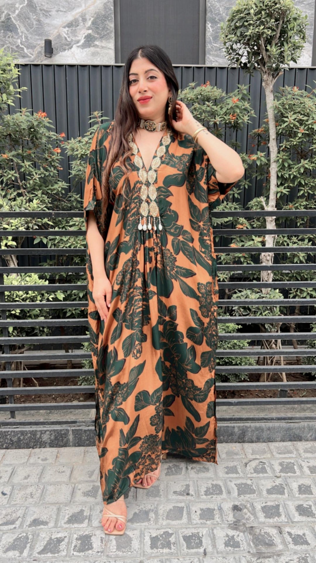 KAFTAN STYLE 1 PC DRESS