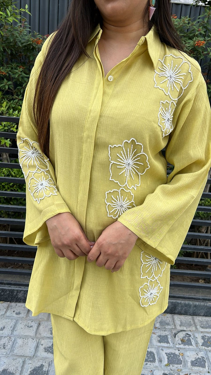 FLORAL HANDWORK CO-ORD